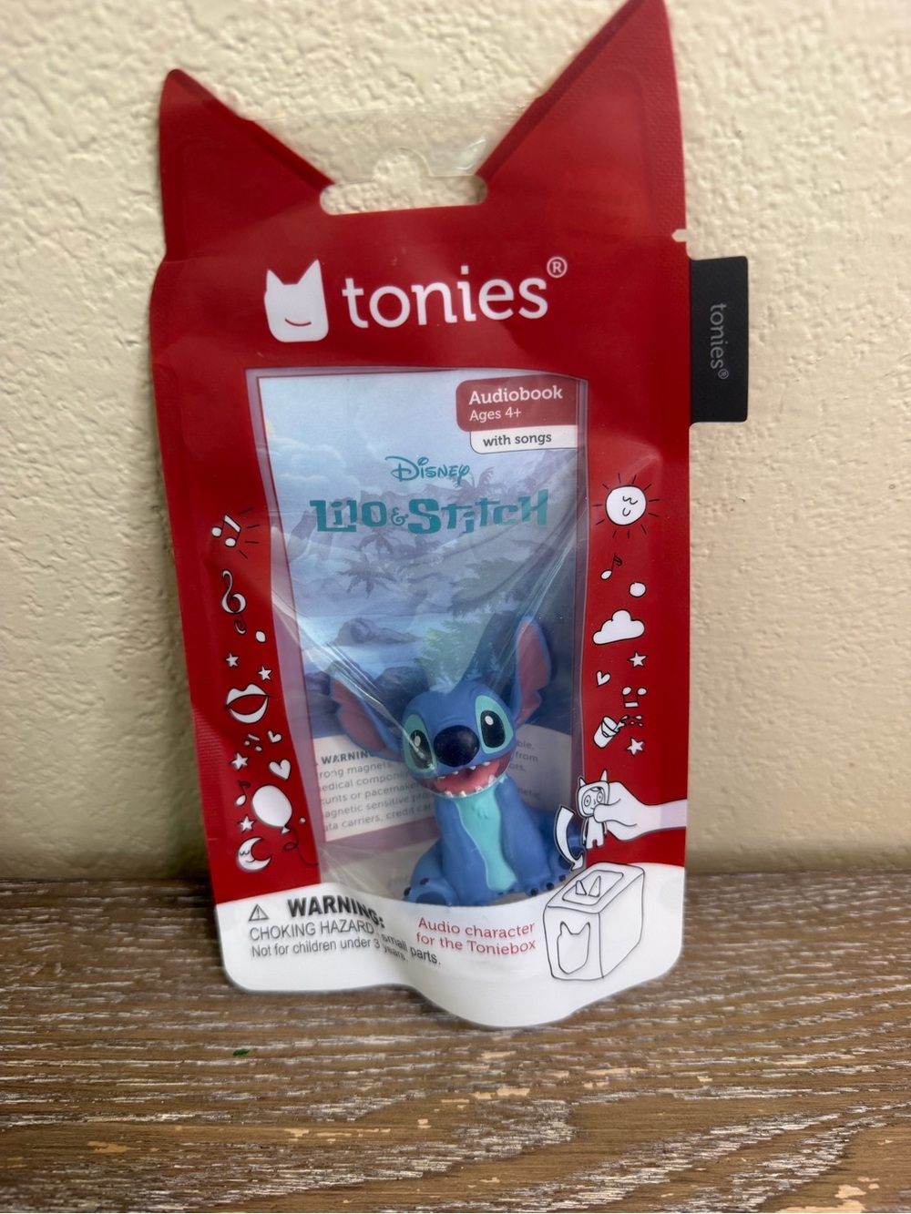 Tonies Disney Lilo & Stitch Figurine Tonies Audio Character - Blue NIP